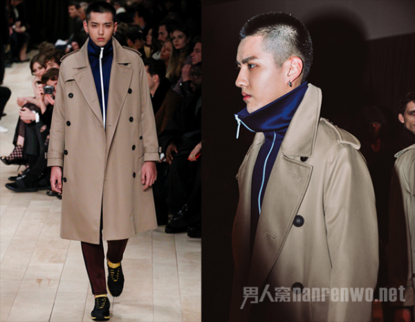 吴亦凡burberry