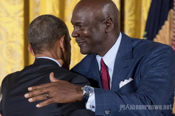 Michael Jordan受勋