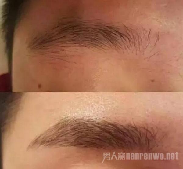 修眉前后