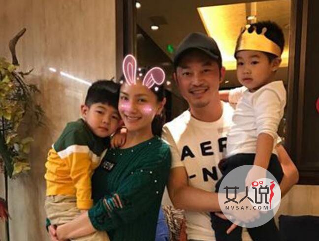 沙溢为胡可庆生 安吉小鱼儿粉丝高呼婆婆美呆了