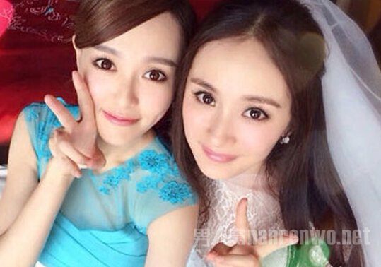 杨幂伴娘唐嫣