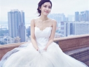 文咏珊微博婚纱写真美出天际 且看她婀娜身姿惊艳众网友