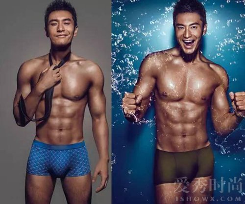 黄晓明肌肉