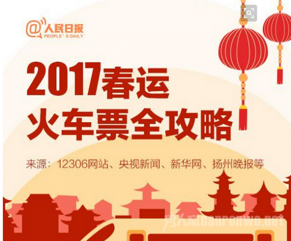 春运网上订票攻略