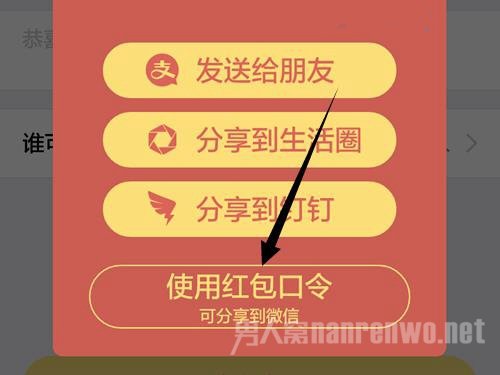 支付宝红包怎么用
