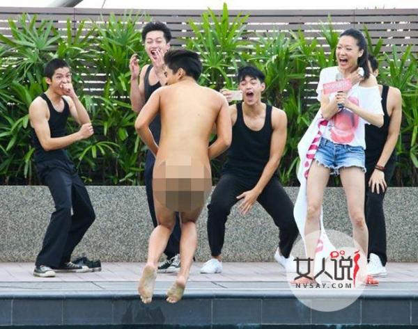 王大陆裸泳露股沟 为庆祝票房大卖牺牲玉体却形象大跌
