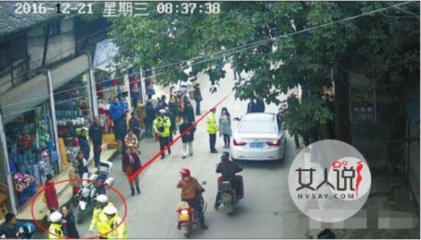 协警劝离违停遭打 因丈夫系当官的目中无人叫嚣让人震惊