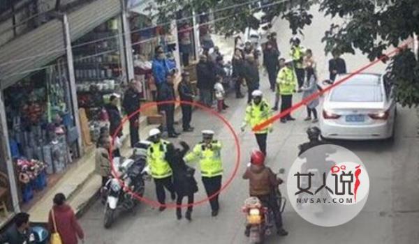 协警劝离违停遭打 因丈夫系当官的目中无人叫嚣让人震惊