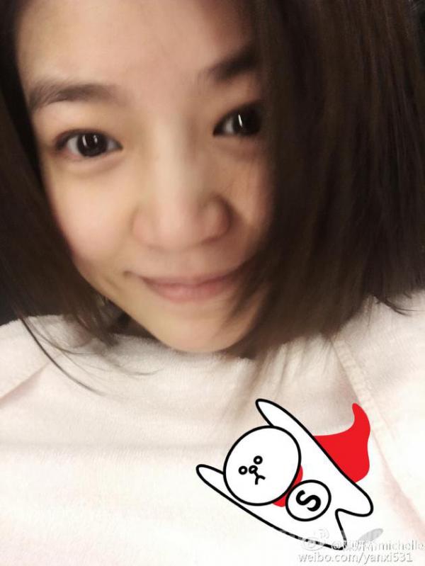 陈妍希素颜出镜