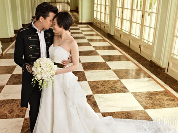 邓超孙俪结婚照