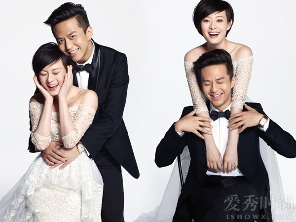 邓超孙俪婚纱照