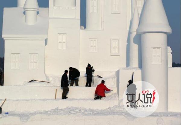 长春冰雪节开幕 冰雪奇景犹如仙境令人震撼