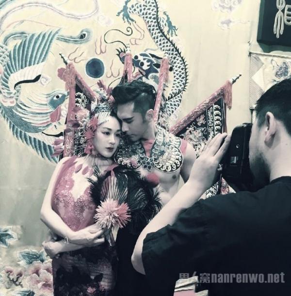 钟丽缇张伦硕京剧婚纱