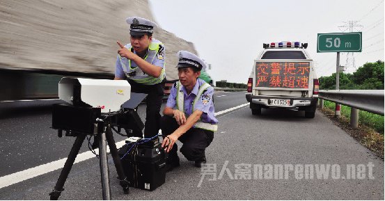 交警用山寨测速仪