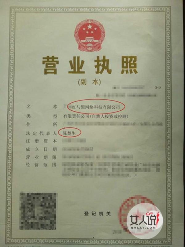 陈楚生为什么不红 陈楚生涉足情趣用品行业？