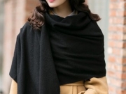 冬季厚围巾的各种围法 教你如何美丽上街