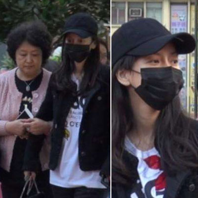 27岁Baby产后8天和婆婆逛花巿