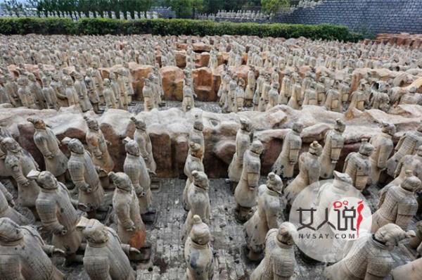 安徽惊现兵马俑群 一梦千年山寨兵马俑景点却是构成侵权