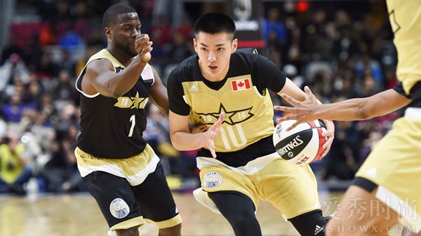 吴亦凡NBA名人赛运球