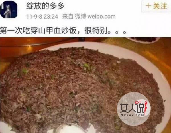 深圳现穿山甲公主 食用珍贵野生动物个人资料被人肉