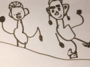 孙俪儿子等等 亲笔画的邓超夫妇你认得出吗