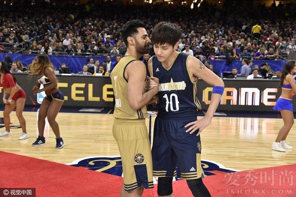 吴亦凡NBA全明星名人赛