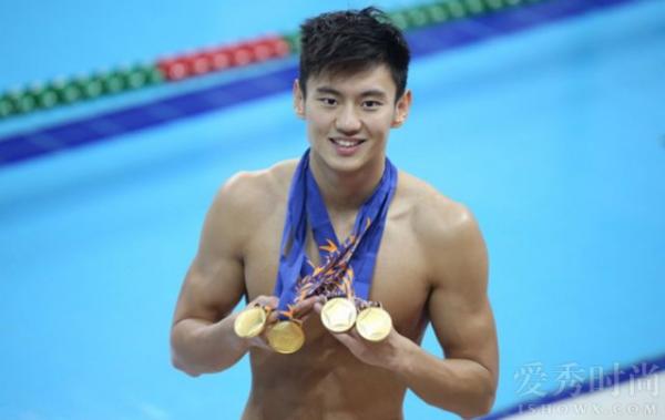 宁泽涛是优秀游泳运动员