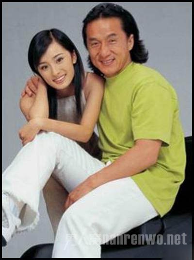 杨幂成龙合照