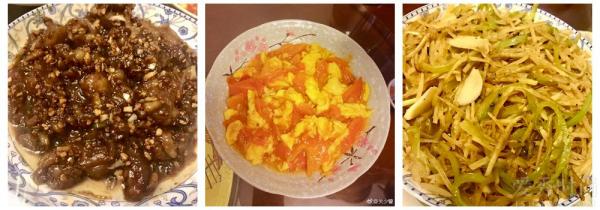 关晓彤炒的菜