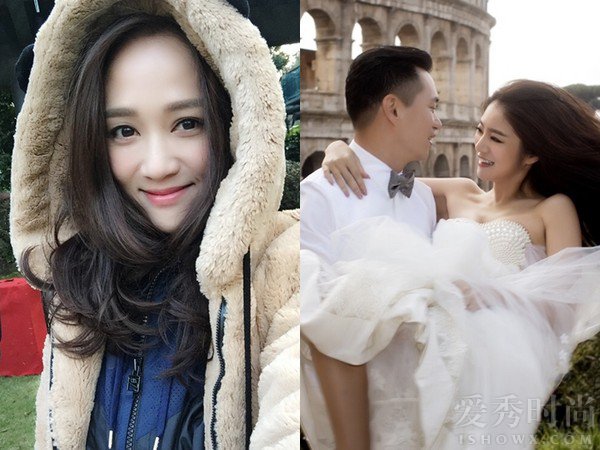 安以轩婚纱照