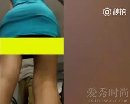 李小璐遭偷拍裙底