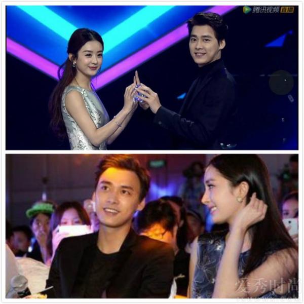 李易峰和赵丽颖在一起是发自内心的笑