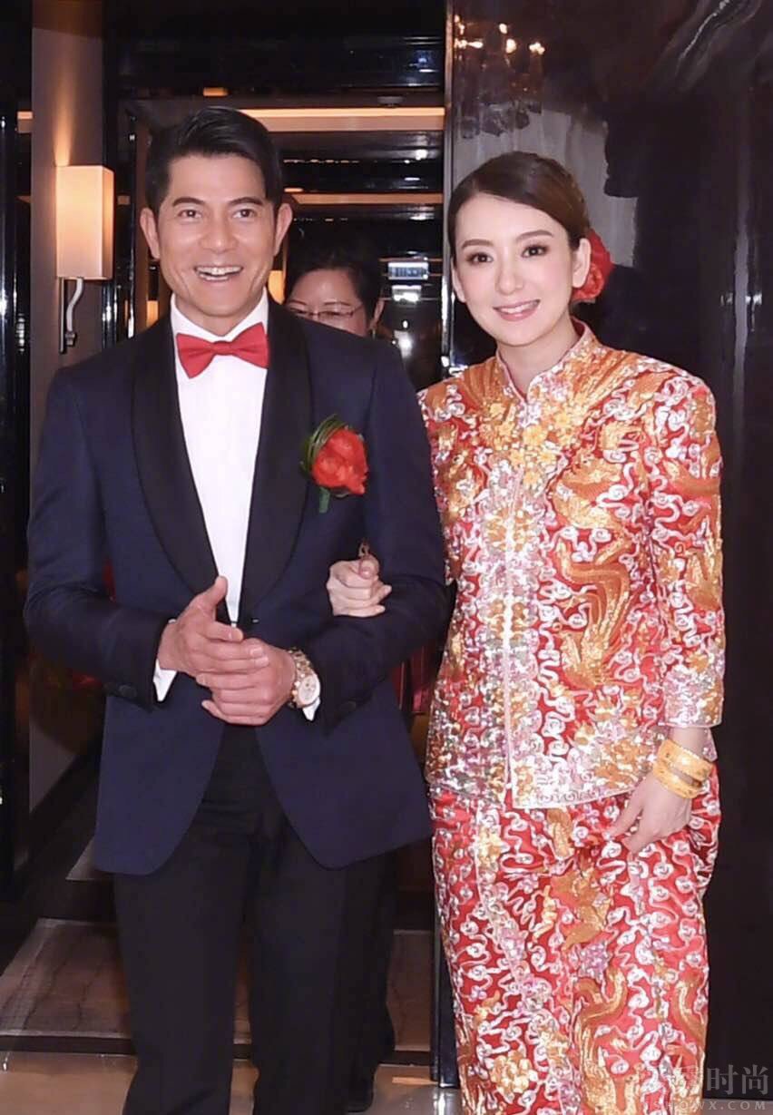 郭富城、方媛婚纱照