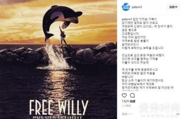 姜河那为金宇彬打气