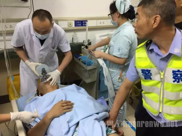抢救丈夫
