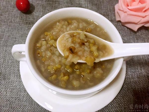 绿豆蛋花汤