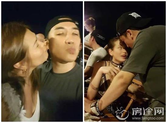 BIGBANG胜利私密照流出 携菲辣模现身巴厘岛 爱抚亲密画面曝光