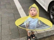 祖国花朵的专用雨衣 你家孩子有吗？