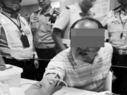 酒驾司机为躲交警弃车狂奔 一不小心掉进粪坑