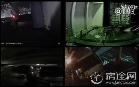 可怕！韩世越号沉没时监控画面曝光:小轿车直接被掀翻 海水瞬间涌入