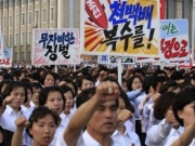 朝鲜举行十万人反美集会：将把保卫领袖放在首位