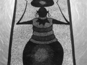 南京首次截获禁止入境的“种子画”：拼出非洲女性托壶形象