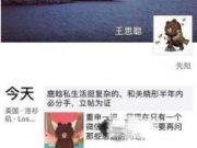 王思聪朋友圈讽刺鹿晗私生活复杂与关晓彤半年必分手是真的吗