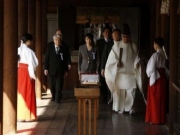 日本首相向靖国神社供奉祭品 外交部回应