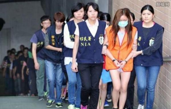 卖淫团伙聚集台湾