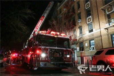纽约再次发生大火 上周刚发生最严重火灾