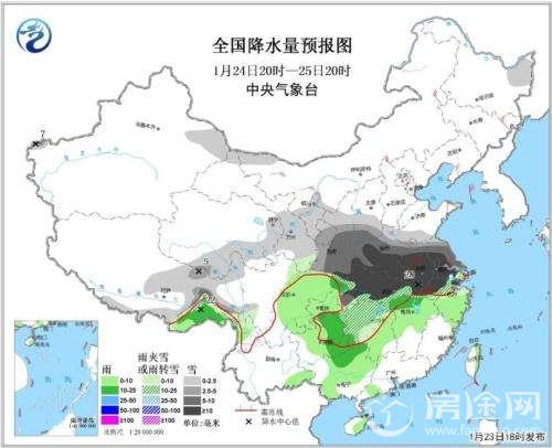 新一轮暴雪将席卷中东部多省