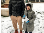 扎心了！陆毅陪两个女儿玩雪 却被北方人鲍蕾吐槽...