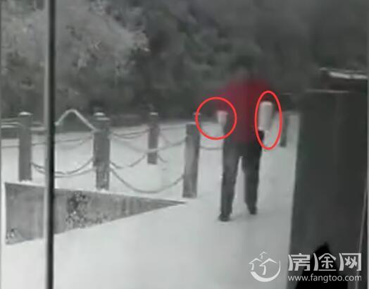 张家界麦当劳职员疑路边挖雪制餐