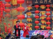 颜丹晨录制央视春晚特别节目 民族风诠释中国美人